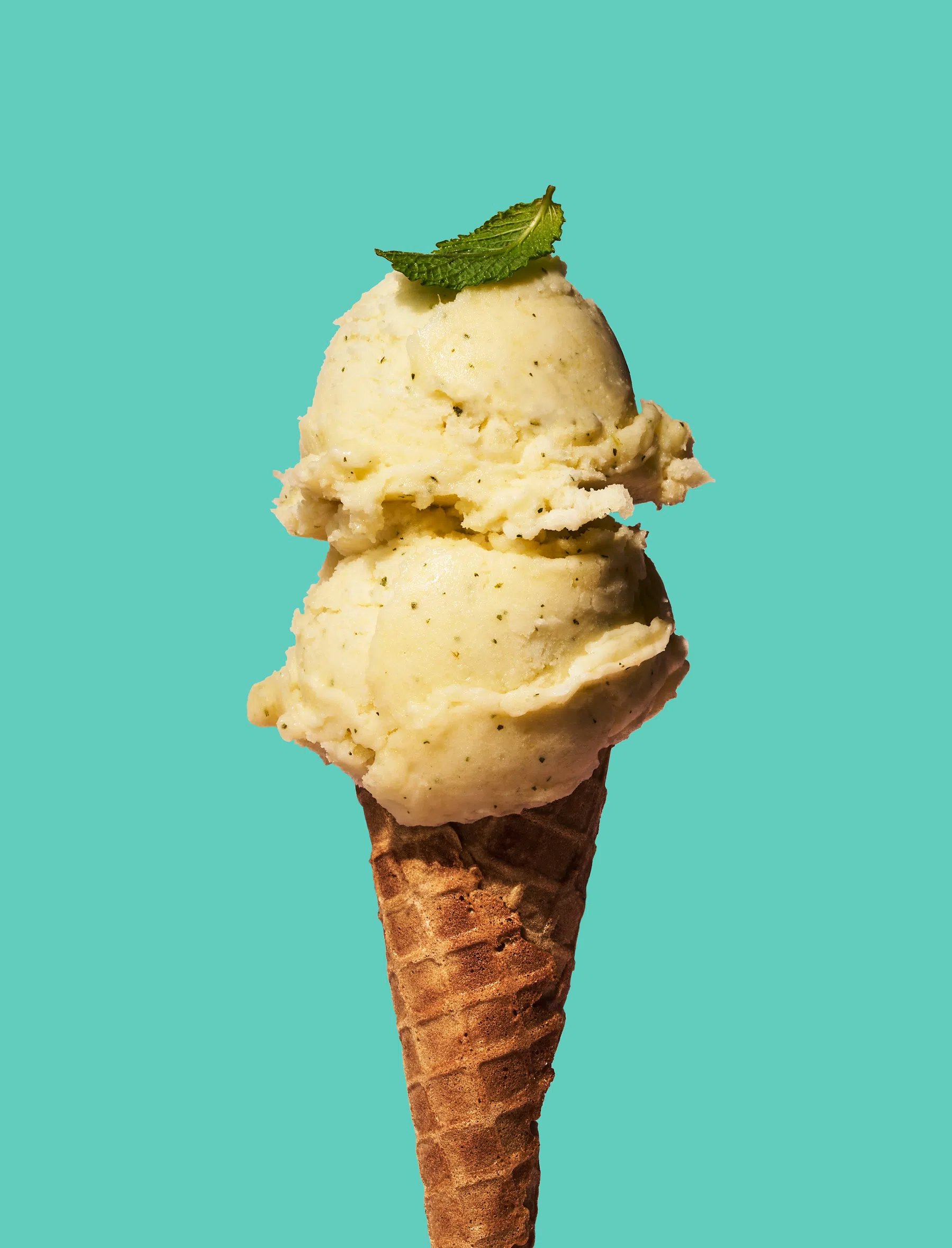 Recept ananas & muntsorbet uit IJs & meer